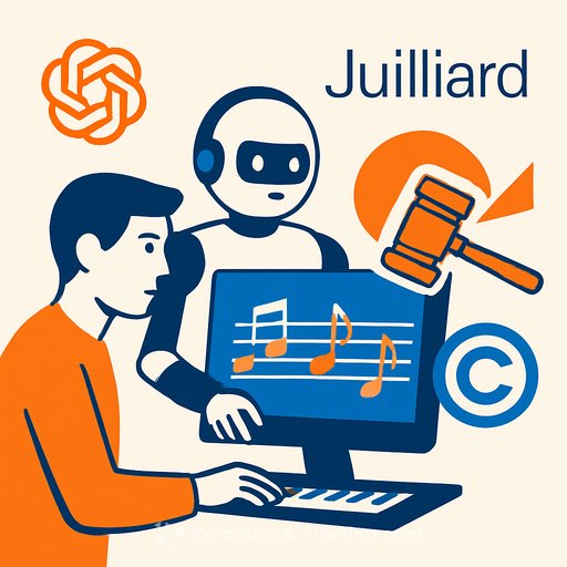 OpenAI's next act: AI music with Juilliard-annotated training as a copyright showdown looms
