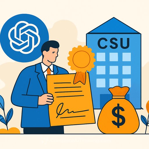 OpenAI Seals $15 Million CSU Deal as Colleges Snap Up 700,000 ChatGPT Licenses