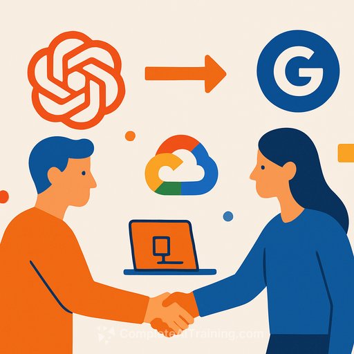 OpenAI Taps Google Cloud for AI Training Despite Fierce Rivalry with Gemini