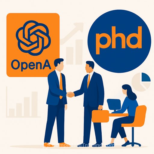 OpenAI Taps Omnicom’s PHD for Global Media Buying in Major Marketing Push