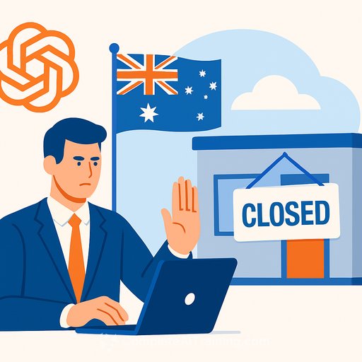 OpenAI threatens to abandon Australian training facilities over creative industry protections