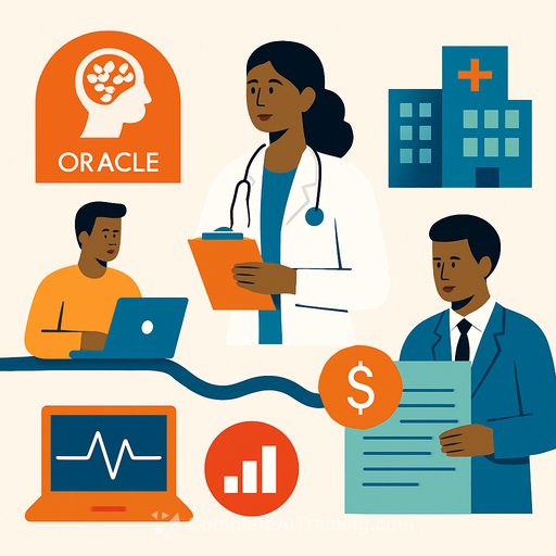 Oracle AI Center of Excellence Empowers Healthcare Organizations to Transform Clinical, Operational, and Financial Workflows