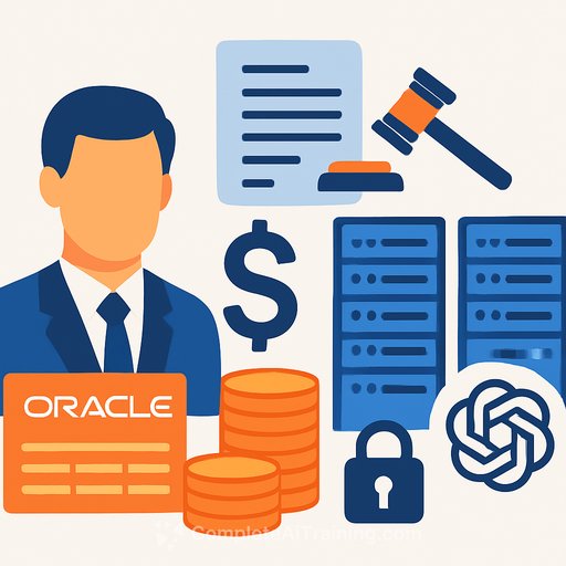 Oracle Faces Bondholder Class Action Alleging Concealed $38B Debt for OpenAI Data Centers