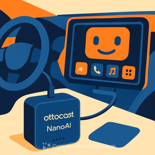 Ottocast Unveils NanoAI: The Next-Gen Android Car Box Revolutionizing Smart Cockpits with AI Emotive Display and Seamless Connectivity