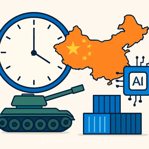 Outgunned by Time: U.S. Stockpiles, a China Standoff, and the AI Gamble