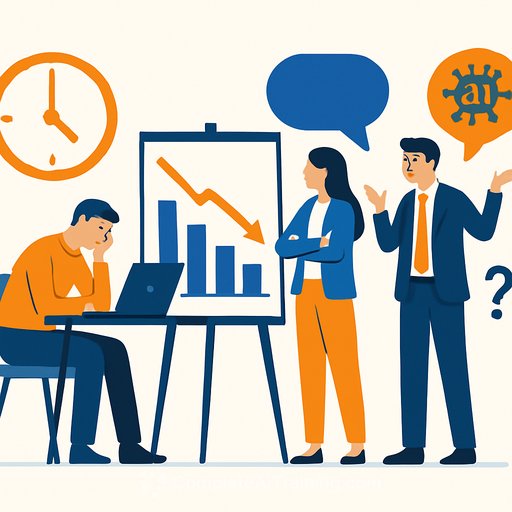 Overtime Backfires as Sales Stall and AI Hesitancy Holds Teams Back