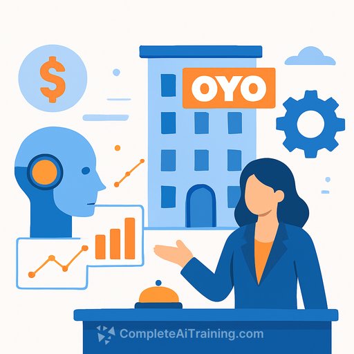 OYO uses artificial intelligence for dynamic pricing and hotel operations