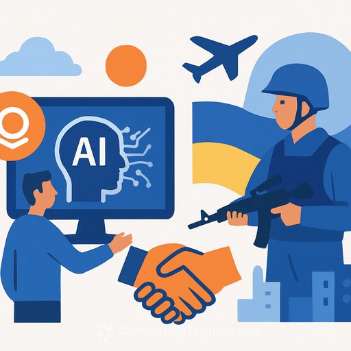 Palantir expands AI partnership with Ukraine covering military and civilian uses