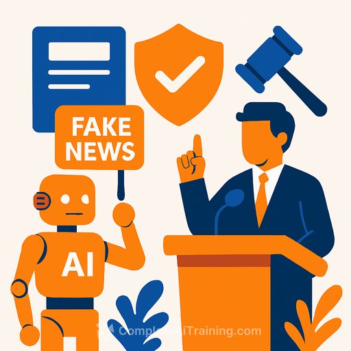 Parliamentary panel urges licensing, labels, and tougher laws to curb AI-driven fake news
