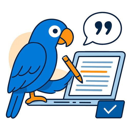 ParrotWriter Writes in Your Voice and Cites Its Sources in Real Time