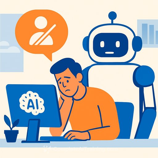 Passive AI use at work erodes employees' sense of meaning and ownership, study finds