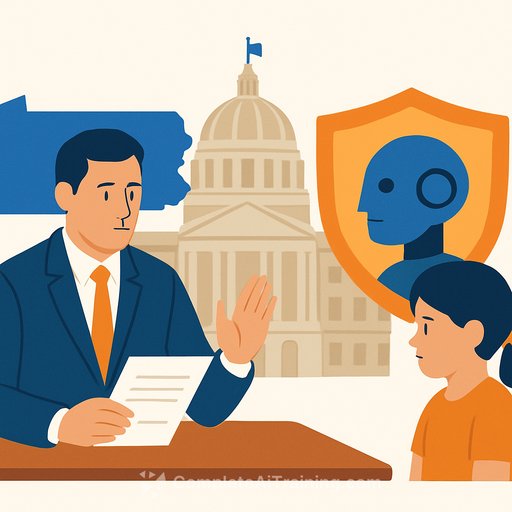 Pennsylvania lawmakers advance AI consumer safety bill and child protection task force