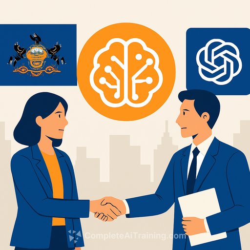 Pennsylvania state workers gain protections in first-of-its-kind AI deal with OpenAI