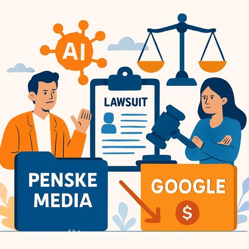 Penske Media Sues Google Over AI Overviews, Citing Lost Traffic and Revenue