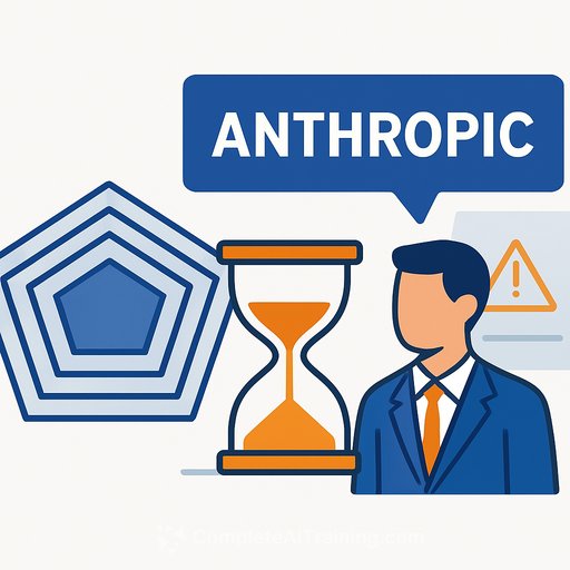 Pentagon gives Anthropic Friday deadline to accept military AI terms