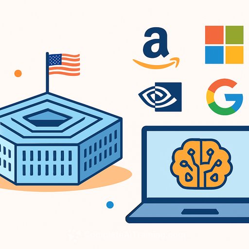 Pentagon signs AI deals with Amazon, Microsoft, Nvidia and others to expand classified military networks