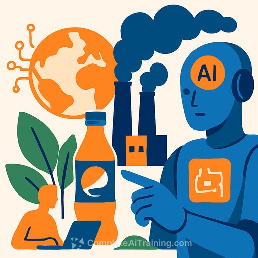 PepsiCo’s AI Move Sparks Environmental Fears and Industry Pressure