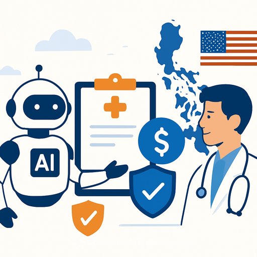 Philippines AI-driven medical billing and coding cuts costs 50-60% for US insurers and health systems, with 99.6% accuracy and HITRUST security