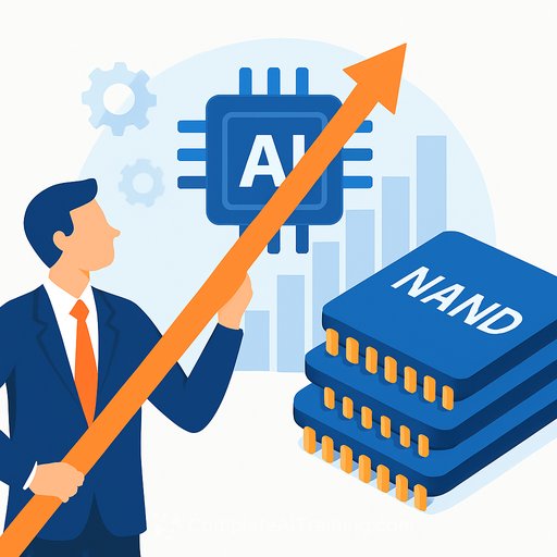 Phison Electronics posts record monthly revenue of NT$18.32 billion on AI-driven NAND demand
