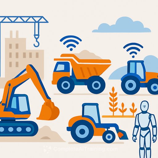Physical AI turns construction sites, mines and farms into driverless workplaces
