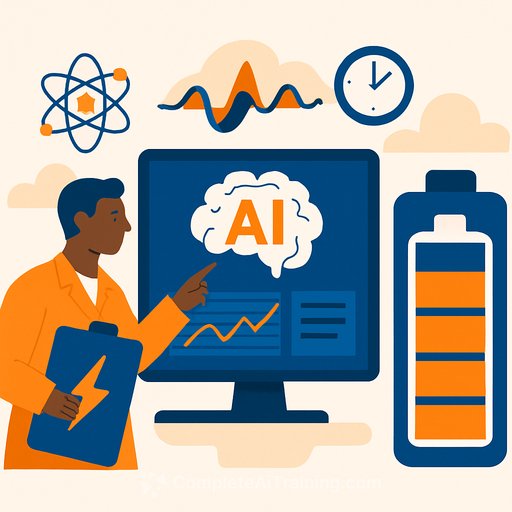 Physics-Informed AI Accelerates Battery Innovation and Slashes Development Timelines