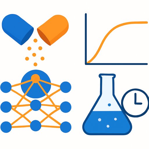 Physics-informed neural network predicts drug release curves from minimal data and reduces lab time