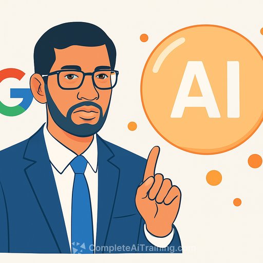 Pichai's AI Bubble Warning: Even Google Won't Be Spared