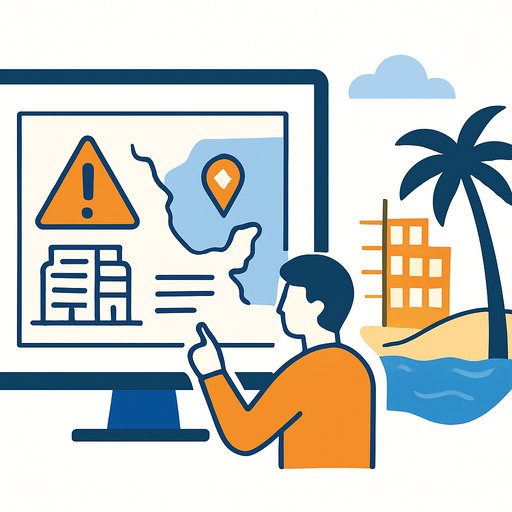 Playas Libres IA uses public data to flag construction violations in Mexico's federal beach zones