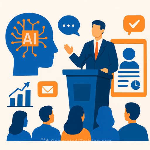 Political campaigns use artificial intelligence to analyze voter data and tailor messages