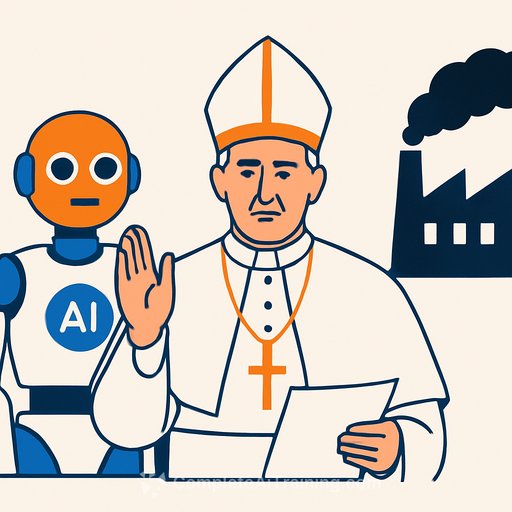 Pope Leo calls for AI regulation in first encyclical, warns of risks to workers and warfare
