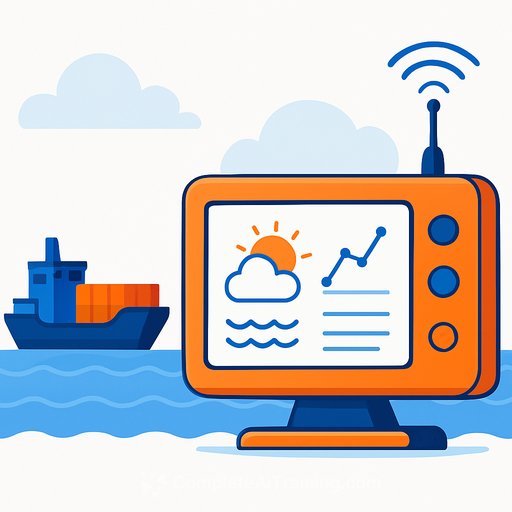 Portable AI weather platform delivers localized, minute-scale forecasts for marine industries
