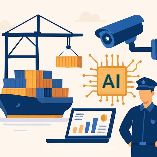 Ports turn to AI to improve security and manage growing cargo operations