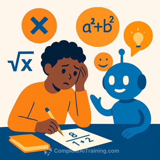 Pragmatic AI Applications to Reduce Math Anxiety and Enhance Socio-Emotional Learning in Mathematics Education