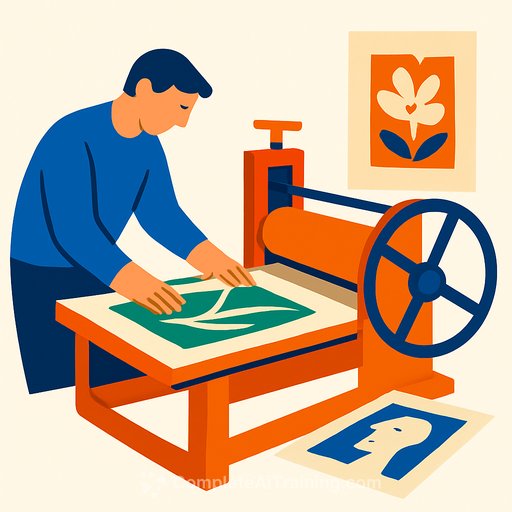Pressing On: Why Printmaking Is Having a Moment in the Age of AI