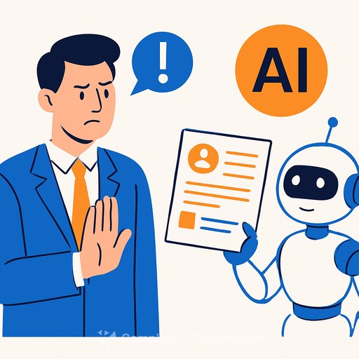 Professional CV writers warn against using AI to write resumes