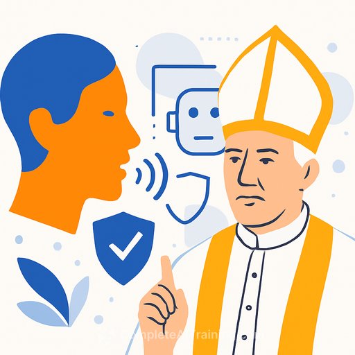 Protect Human Voices and Faces in the Age of AI, Pope Leo XIV Urges