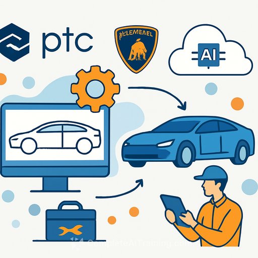 PTC and Lamborghini bring an AI product lifecycle from CAD to service, debuting at CES 2026