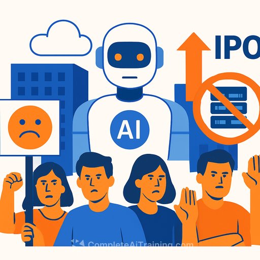 Public sours on AI as OpenAI and Anthropic eye IPOs and data center opposition grows