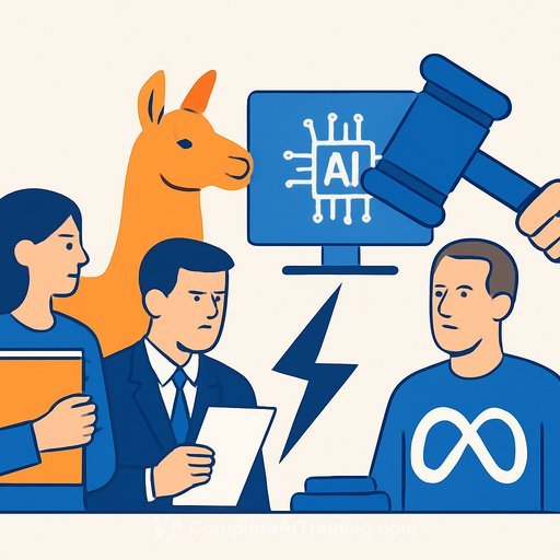 Publishers and authors sue Meta over alleged use of pirated works to train Llama AI