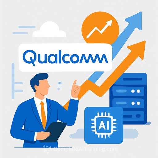 Qualcomm soars 11% on AI200 and AI250 data-center push, taking on Nvidia and AMD