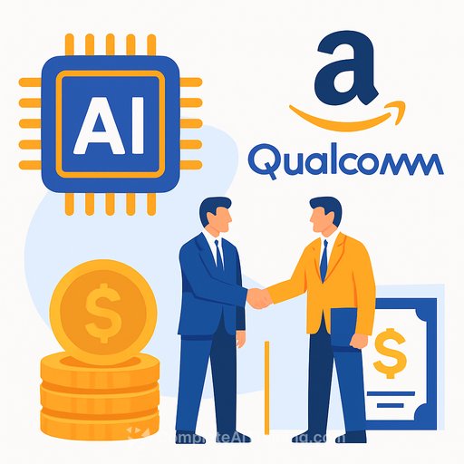 Qualcomm strikes AI chip deal with Amazon and grants $4 billion in stock warrants
