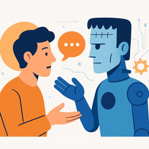 Raising Frankenstein's Creature: a human-AI dialogue on conscience, care, and what we owe the minds we build