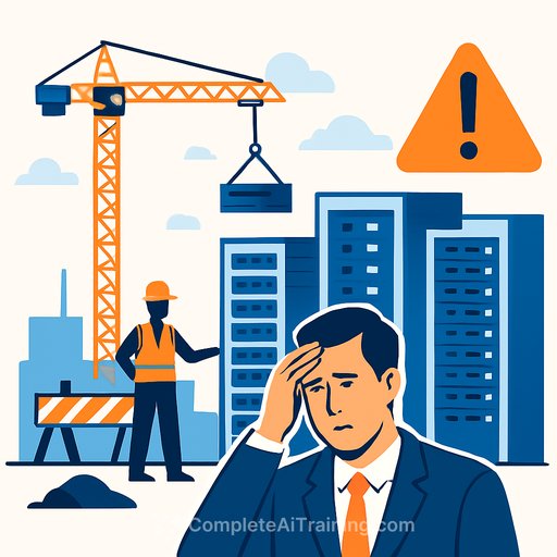 Rapid AI data center construction creates operational risks from inexperienced management