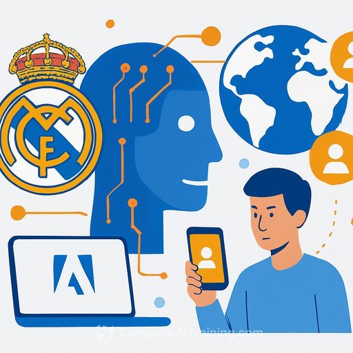Real Madrid and Adobe bring personalized fan experiences to 650 million supporters
