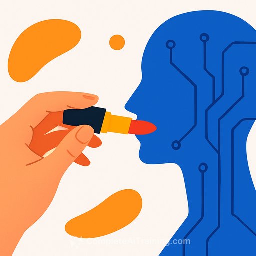 Red Lip, Human Hand: Why AI Can Belong in Beauty