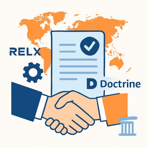 RELX agrees to acquire Doctrine, France's leading legal AI platform