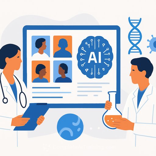 Researchers predict cancer labs in 2036 will use diverse patient data and AI to tailor treatments