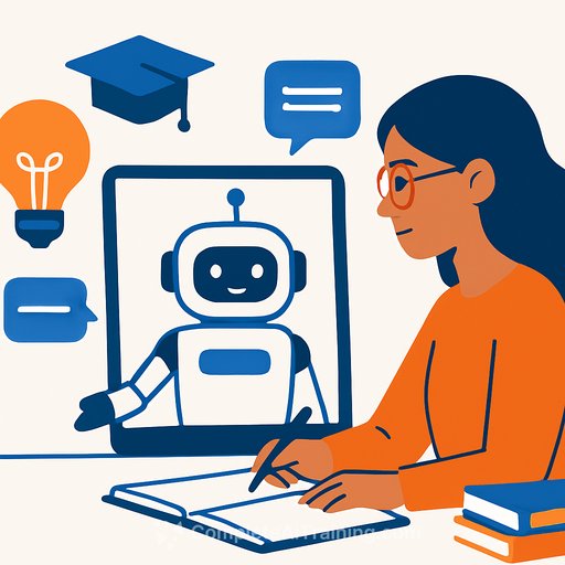 Researchers recommend using AI as a learning coach to support self-regulated learning