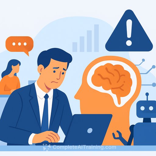 Researchers warn AI-driven cognitive atrophy erodes workplace skills as employers overlook the risk