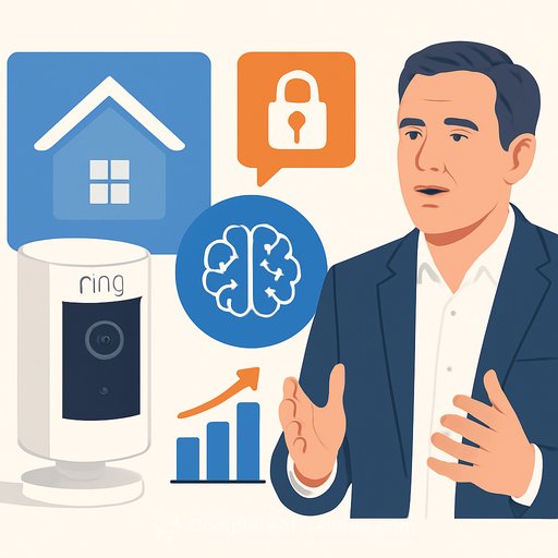 Ring founder discusses AI features, privacy concerns, and tariff challenges in home security